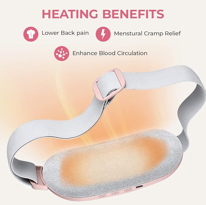 Cinturón Alivio Cólicos con Calor y Masaje