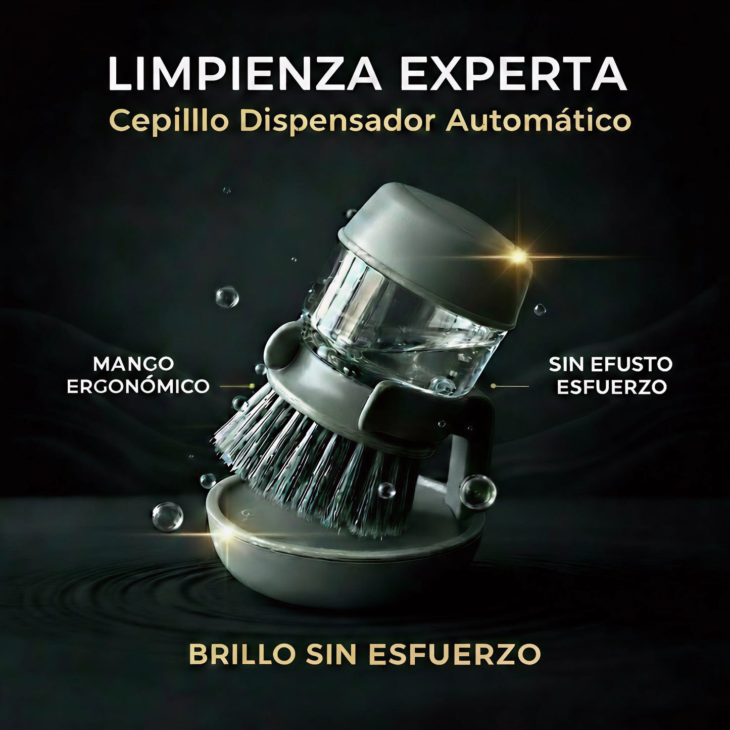 BrushBooster – Cepillo Dispensador de Jabón