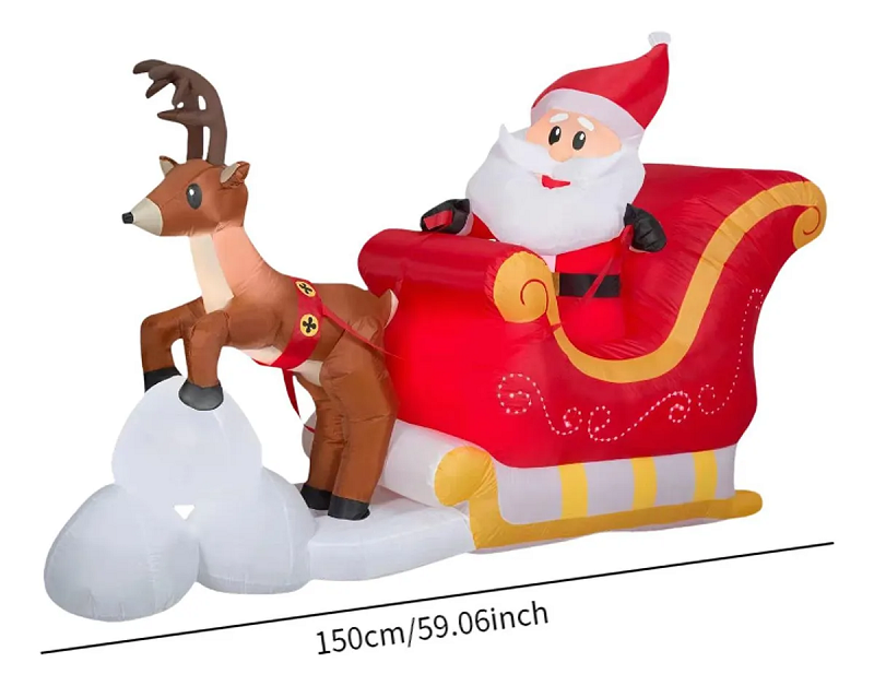 Inflable De Decoracion De Navidad