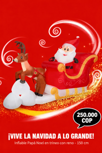 Inflable De Decoracion De Navidad