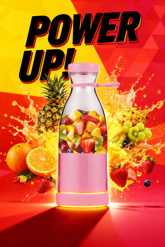 Mini Licuadora Recargable Portátil para Frutas y Jugos