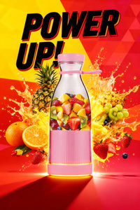 Mini Licuadora Recargable Portátil para Frutas y Jugos