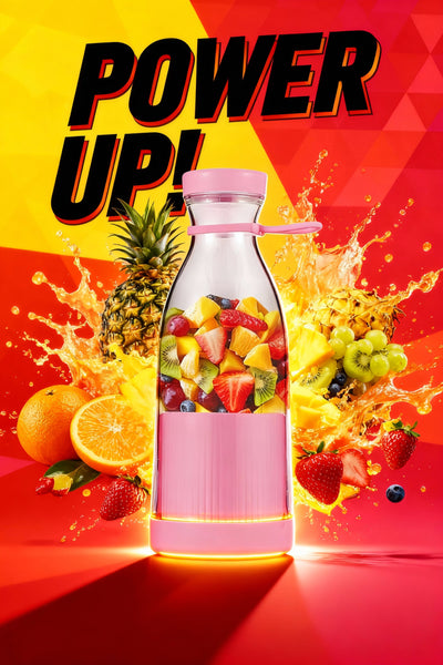 Mini Licuadora Recargable Portátil para Frutas y Jugos